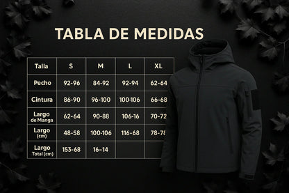 Chaqueta Táctica TitanGuard™ - Impermeable y Súper Resistente (Aprobada Por Militares)
