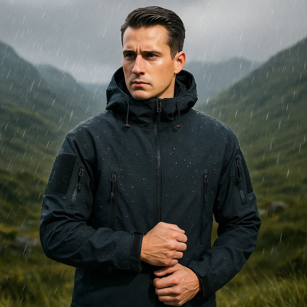 Chaqueta Táctica TitanGuard™ - Impermeable y Súper Resistente (Aprobada Por Militares)